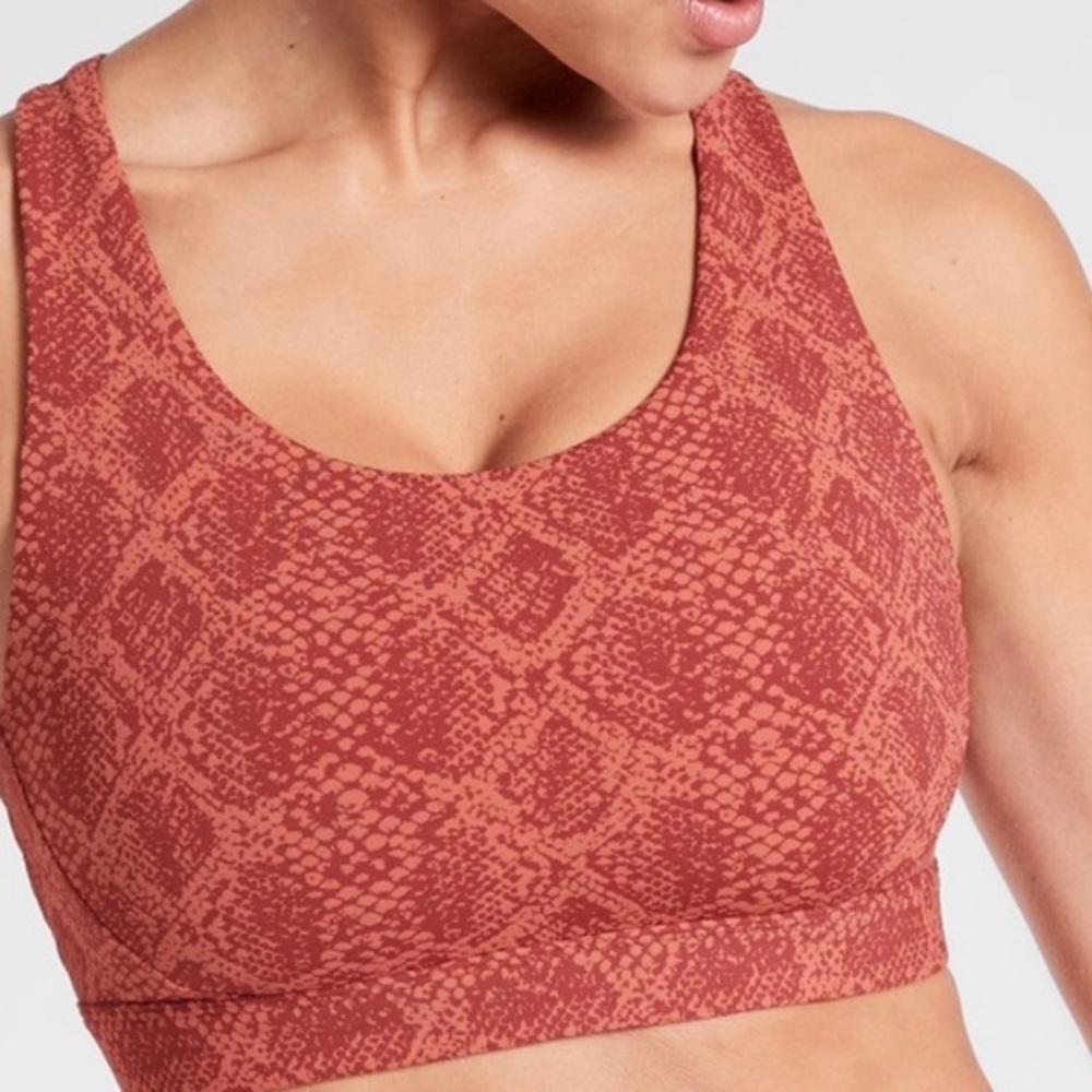 Athleta Ultimate Snake Sports Bra